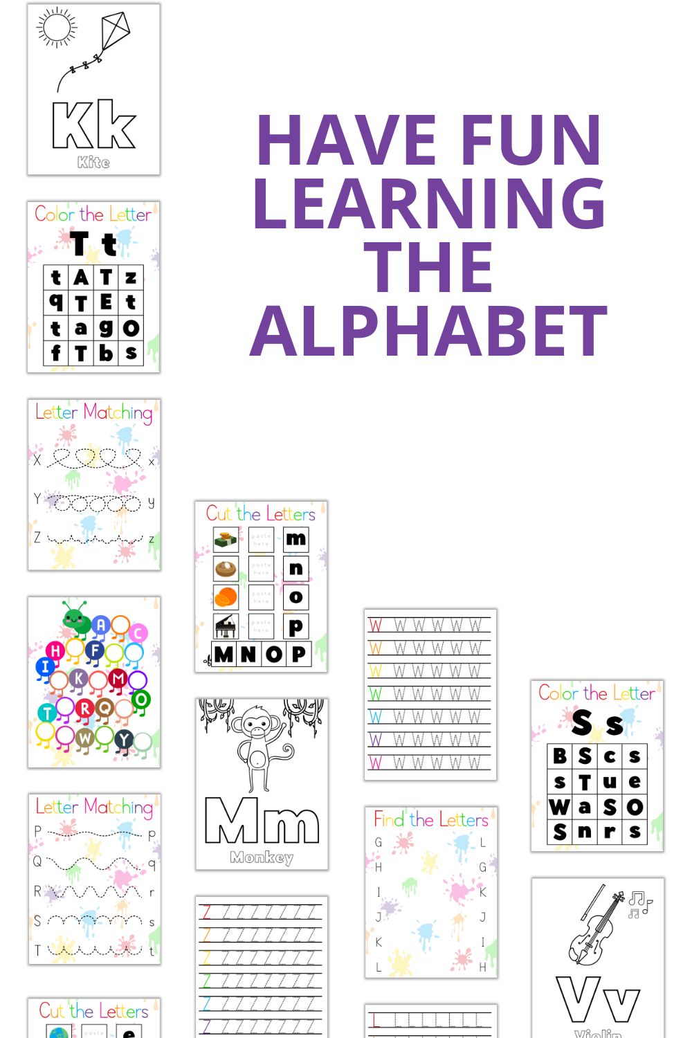 Printable Alphabet Activity Book