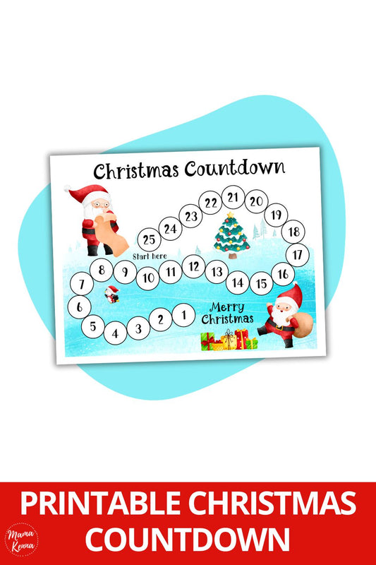 Printable Christmas Countdown