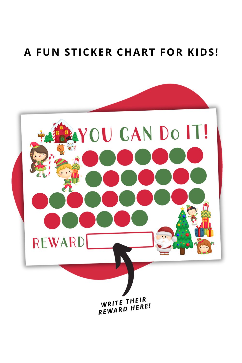 Printable Christmas Reward Chart