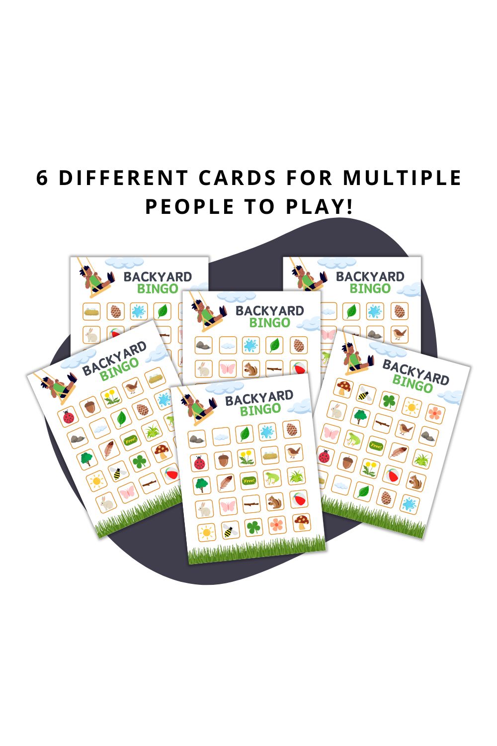 Printable Backyard Bingo