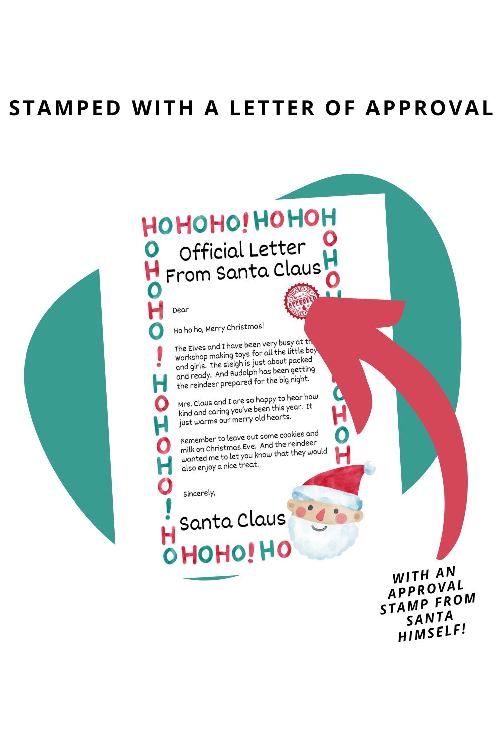Editable Letter From Santa Printable