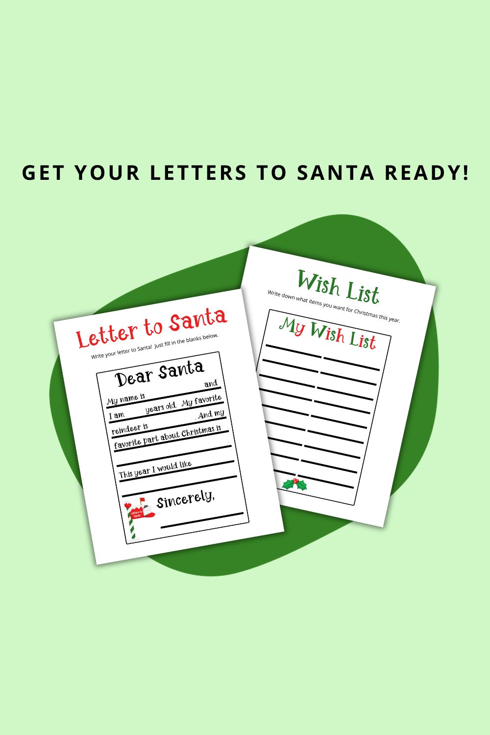 Printable Christmas Activity Book for Kids