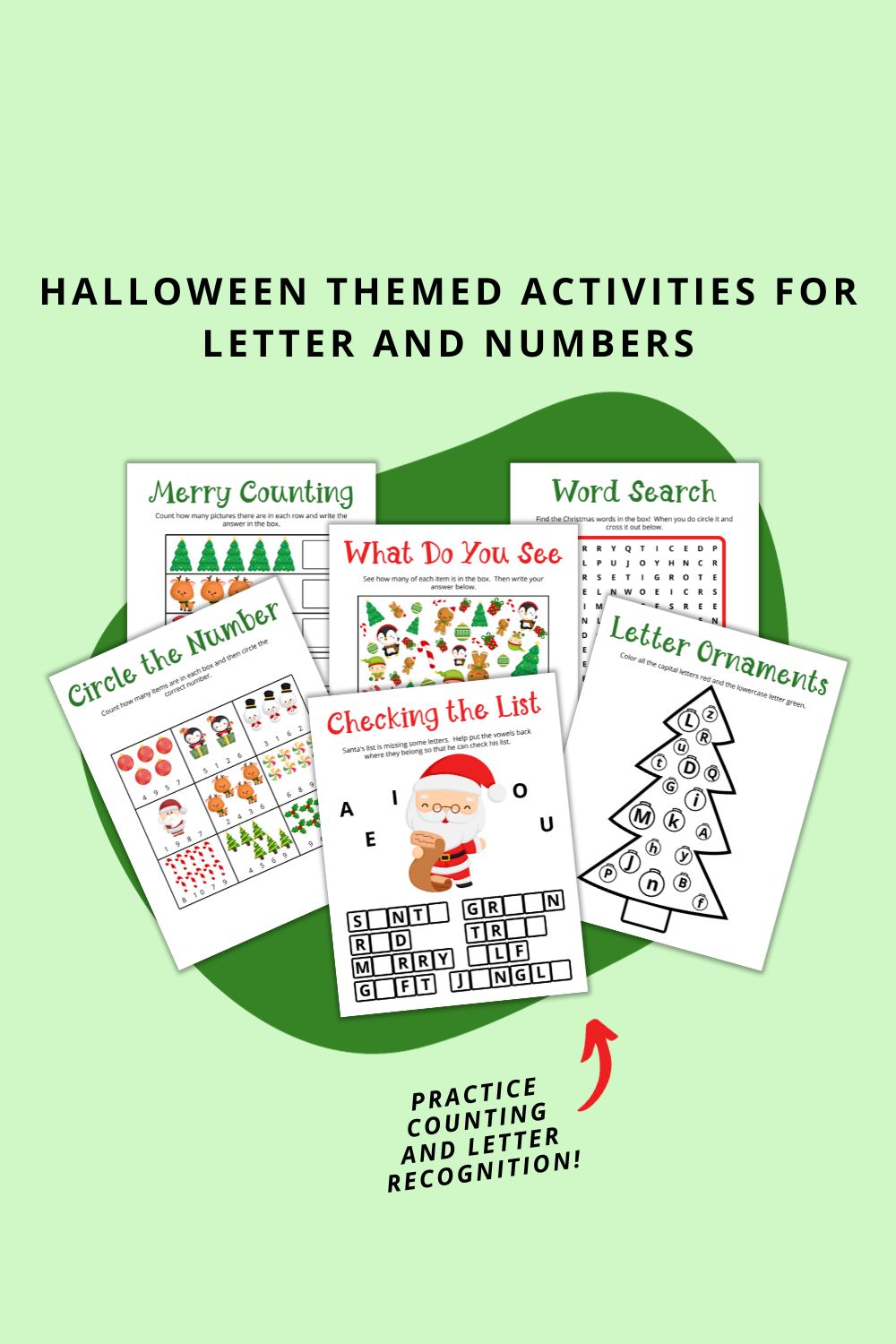 Printable Christmas Activity Book for Kids