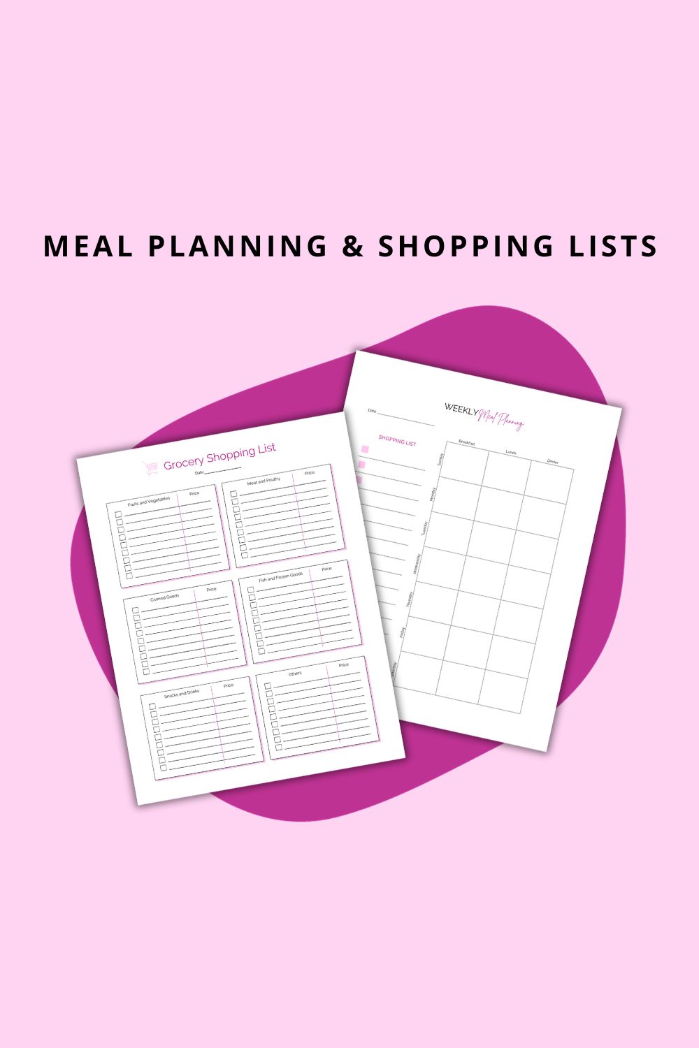 Printable Purple Planner 2024