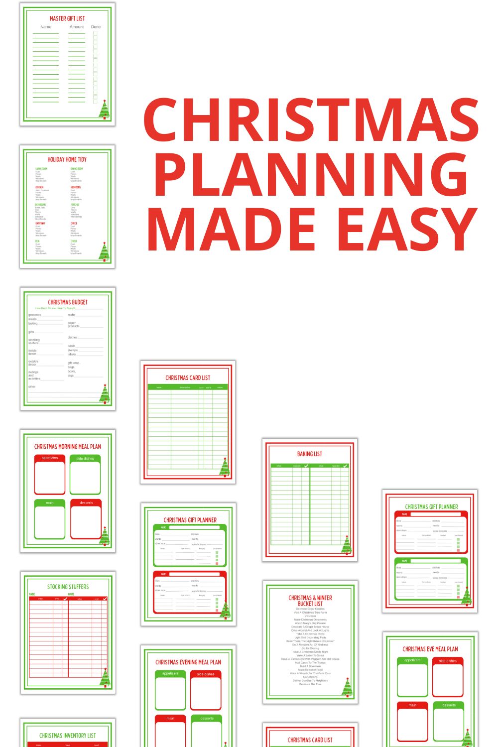Printable Christmas Planner