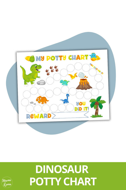 Printable Dinosaur Potty Chart