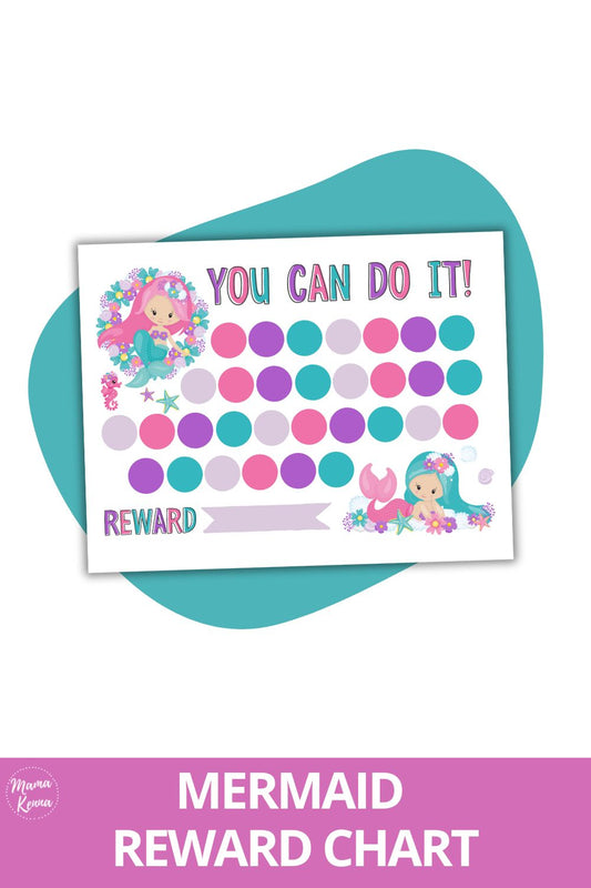 Printable Mermaid Reward Chart