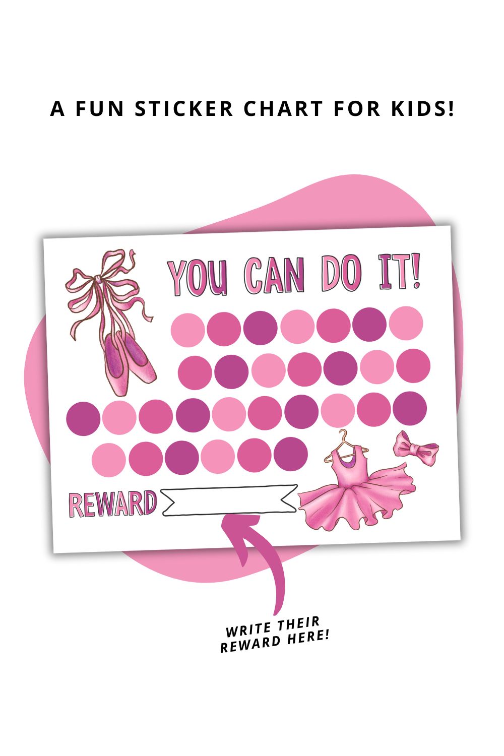 Printable Ballerina Reward Chart