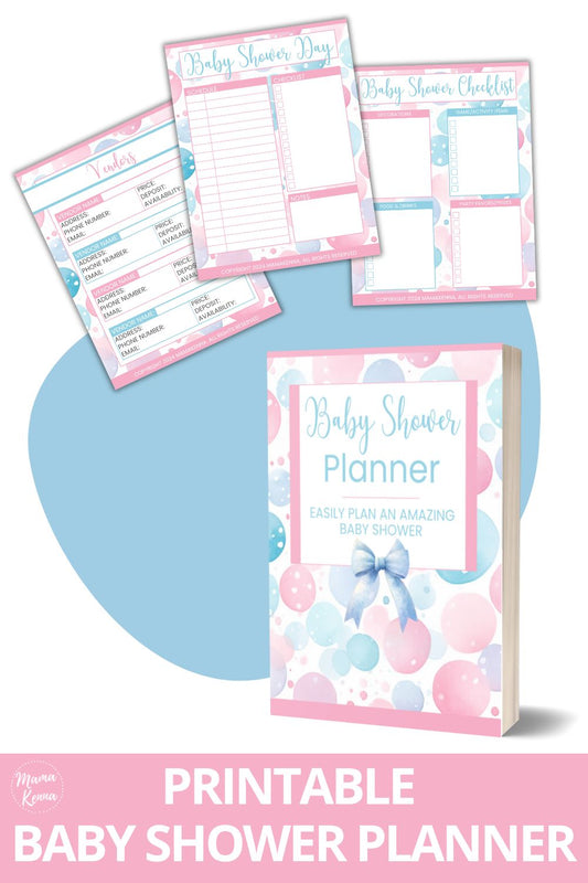 Printable Baby Shower Planner