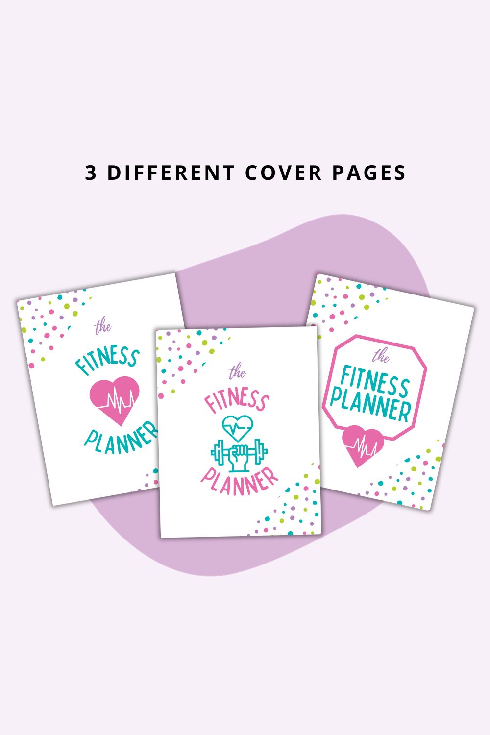 Colorful Fitness Planner Printable