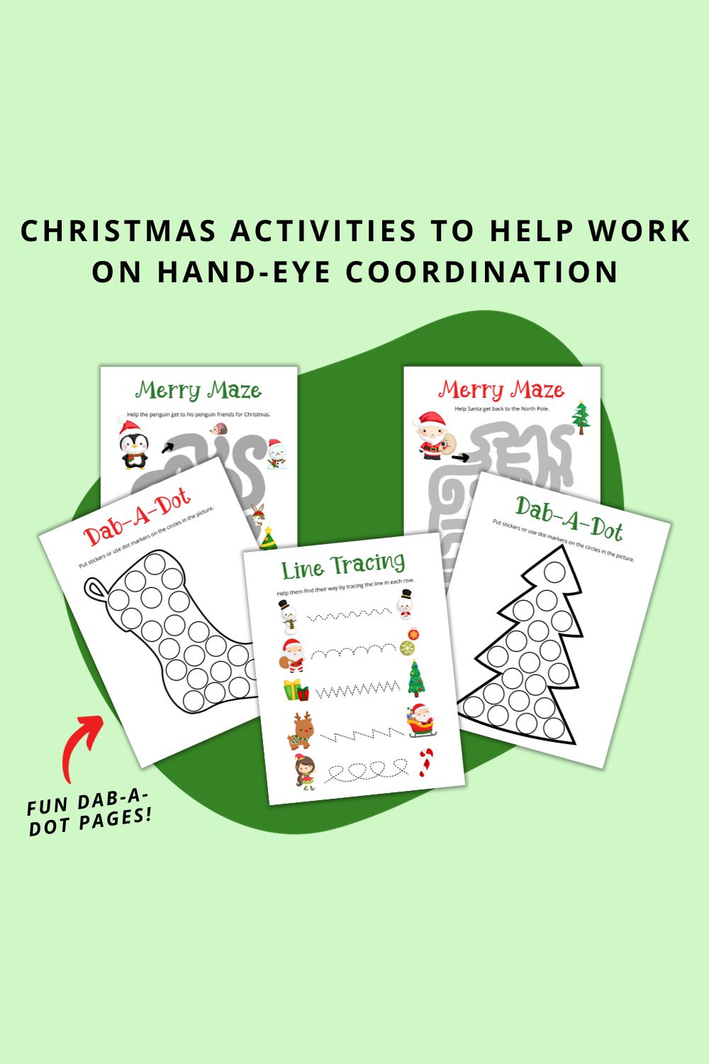Printable Christmas Activity Book for Kids