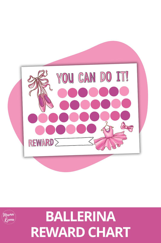 Printable Ballerina Reward Chart