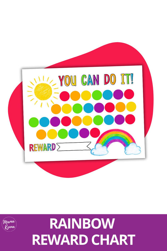 Printable Rainbow Reward Chart