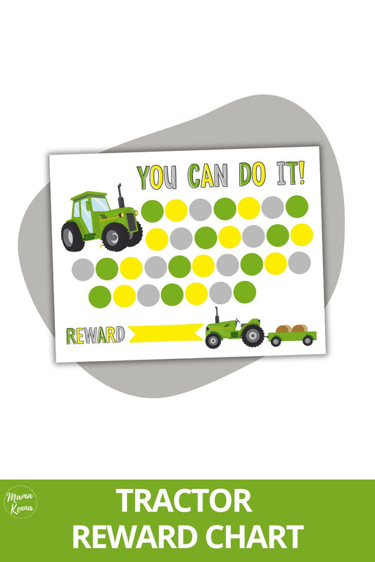 Printable Tractor Reward Chart