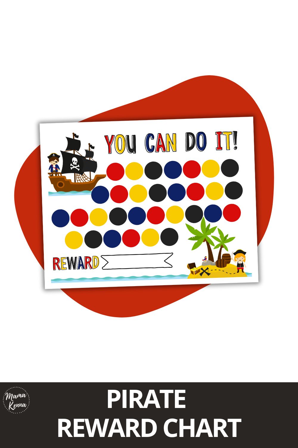 Printable Pirate Reward Chart