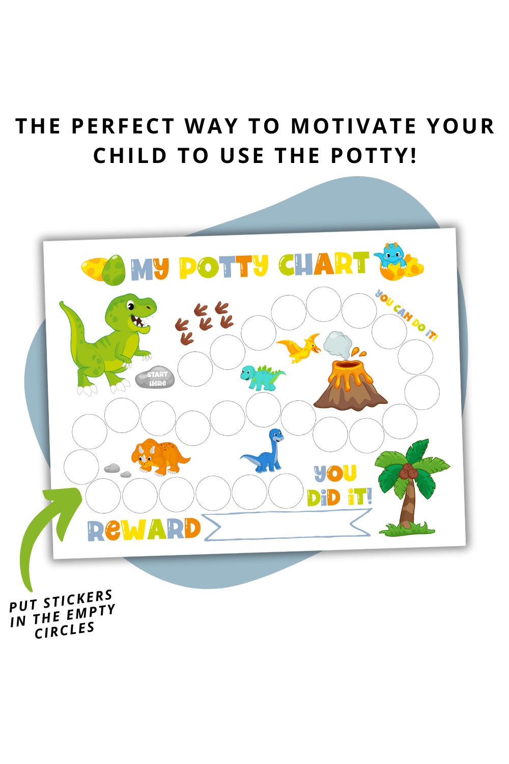 Printable Dinosaur Potty Chart
