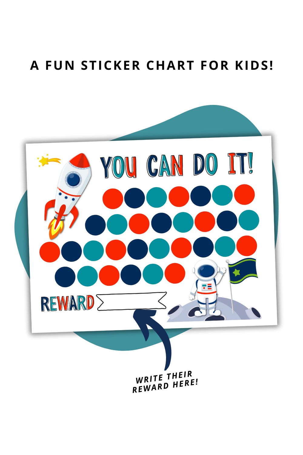 Printable Outer Space Reward Chart