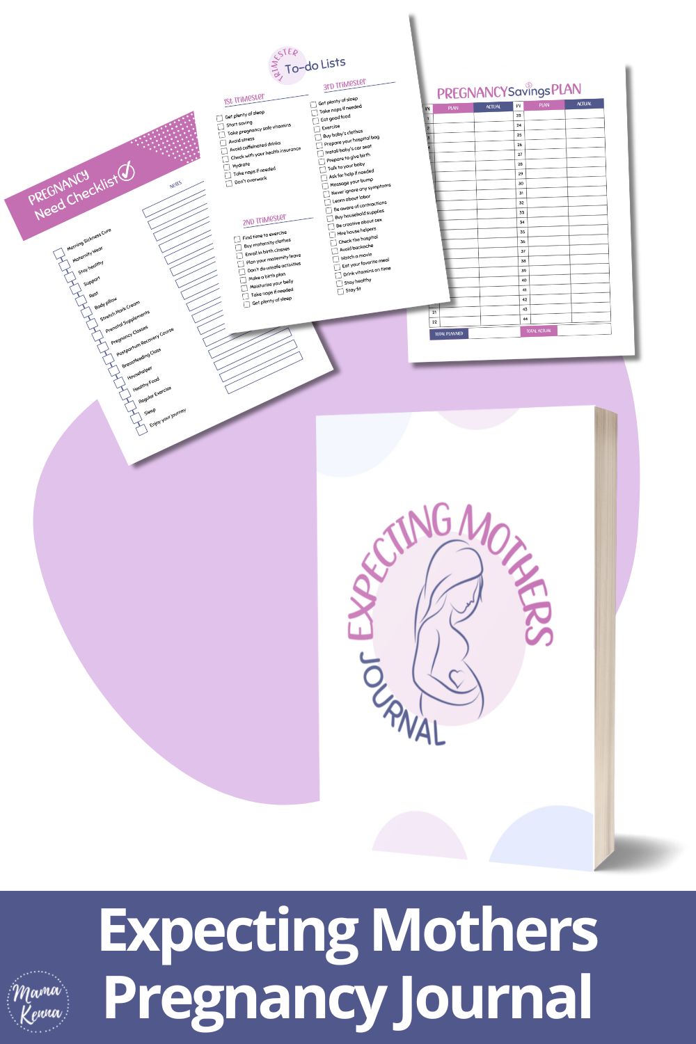 Printable Pregnancy Journal & Planner