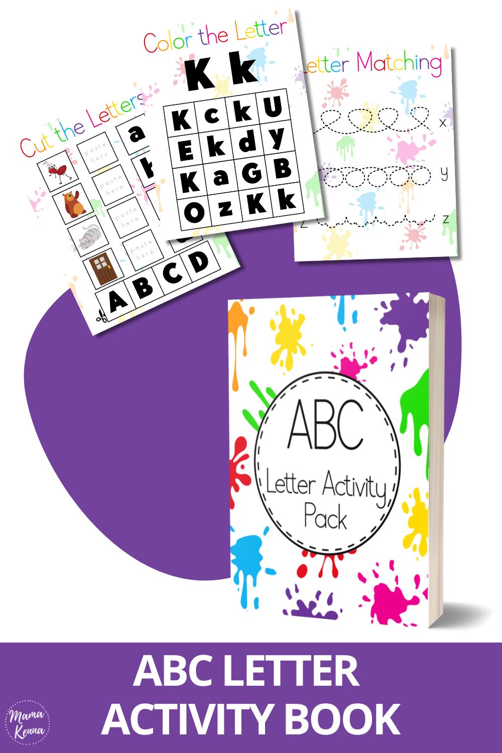 Printable Alphabet Activity Book Mama Kenna Printable alphabet activity book mama kenna